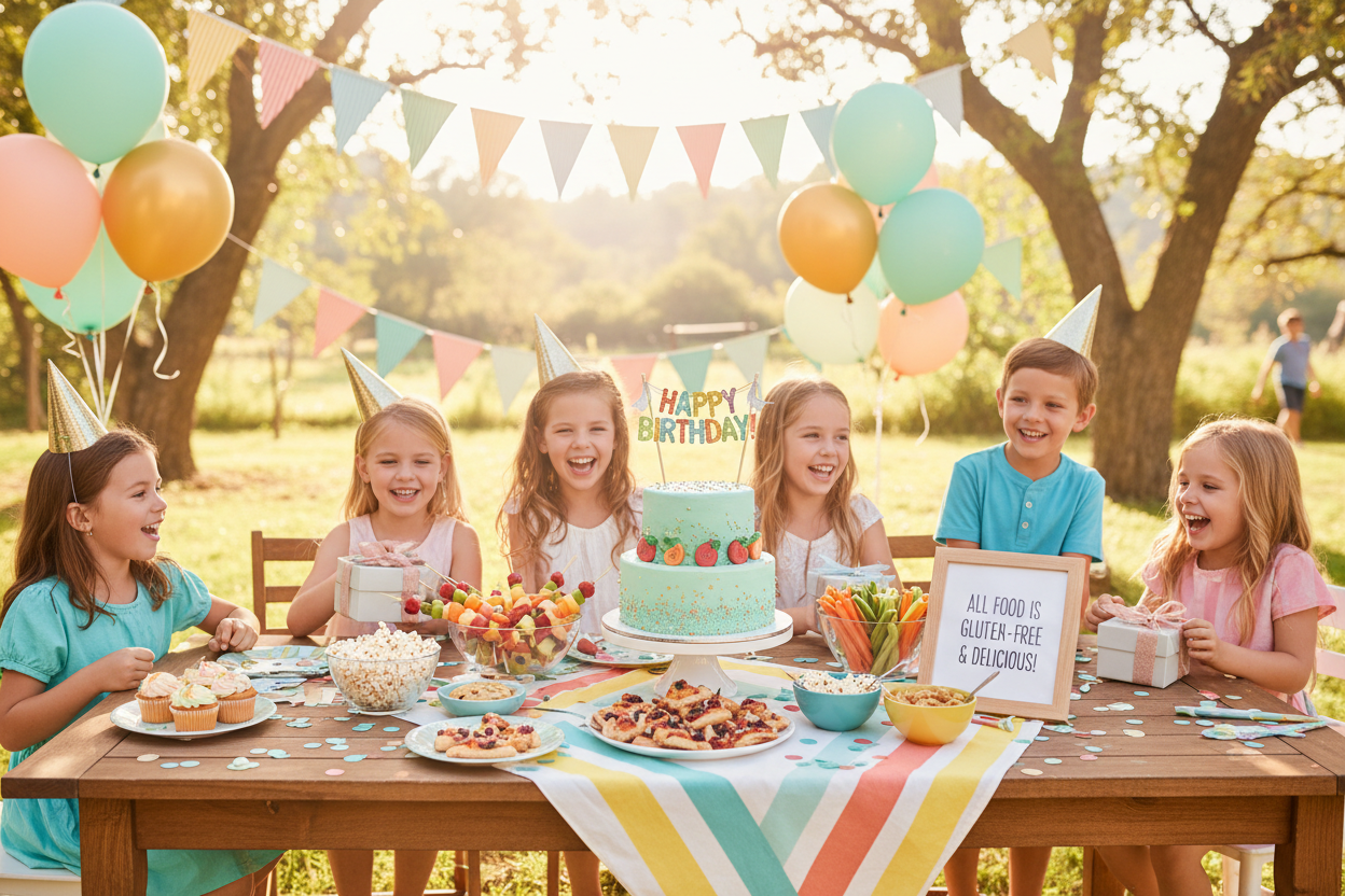 How to Throw a Safe Gluten-Free Birthday Party for Kids with Coeliac Disease