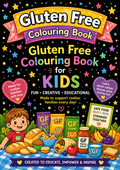 Coeliac Kids Diagnosis Colouring Book — Understanding Gluten Free Life