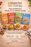 50 Easy Gluten Free Recipe Bundle - Safe for Coeliacs & Kids will Love Them.