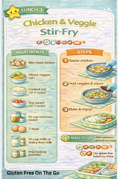 50 Easy Gluten Free Recipe Bundle - Safe for Coeliacs & Kids will Love Them.