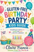 Gluten-Free Birthday Party Kit for Kids | Coeliac Safe Party Printables, Invitations, Checklist & Labels