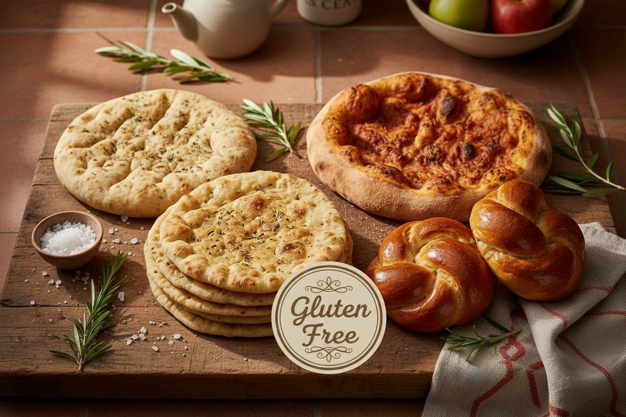 Gluten-Free Artisan Bread Hero Image - Bold Label